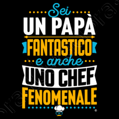 Grembiuli papà fantastico chef fenomenale regali festa del papa Grembiuli papà fantastico chef fenomenale regali festa del papa