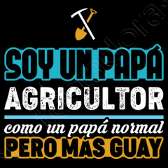 Camiseta papá agricultor, día del padre | laTostadora