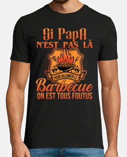 Papa Barbecue Cadeau Humour Grill