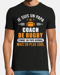 Papa Coach Sportif Rugby Humour