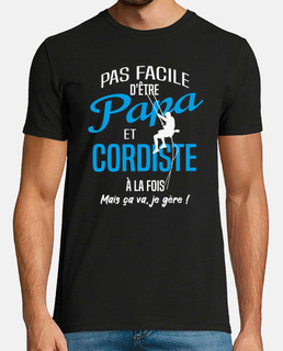 Papa et cordiste