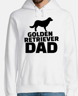 papà golden retriever
