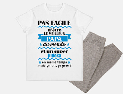 papa judoka, idée cadeau, judo