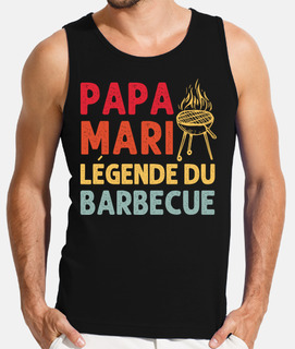 Papa legende du barbecue humour bbq