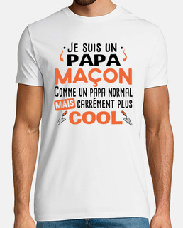 Papa Maçon Ciment Cadeau Cool