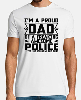 papá orgulloso de la policía impresionantes volviendo loco