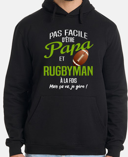 Cadeaux de joueur de rugby Humour sportif dr/ôle de rugby Sweat /à Capuche
