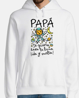 Papá te quiero hasta la luna ida y vuel