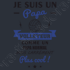 Papa volleyeur cadeau volleyball