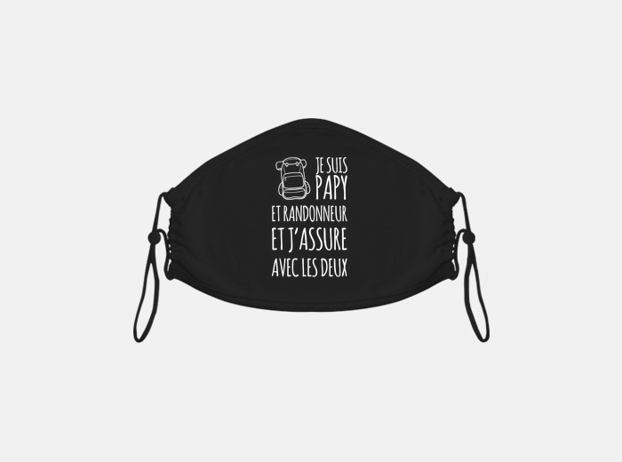 Masque Papy Et Randonneur Cadeau Humour Tostadora