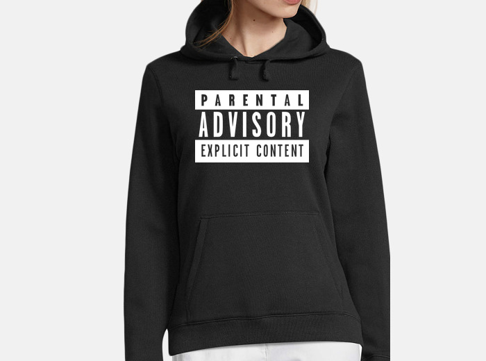 Sudadera parental advisory chico laTostadora