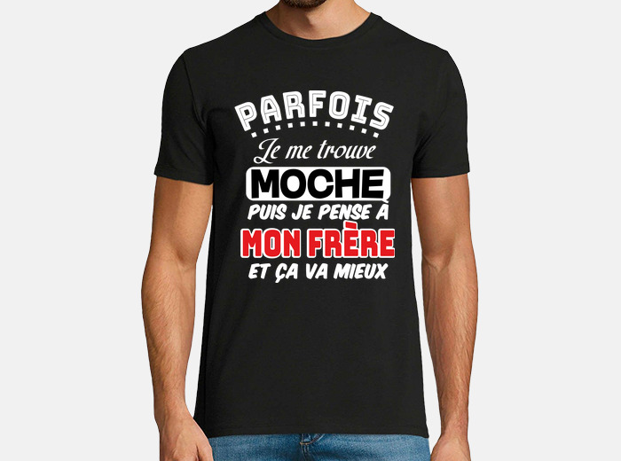 T shirt parfois best sale je me trouve moche