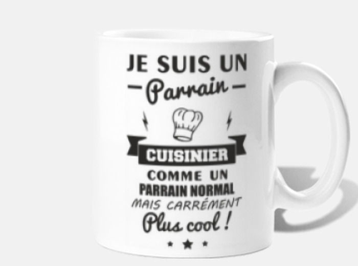 Parrain,cuisinier,cuisine,cadeau,humour