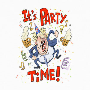 T-shirt time party
