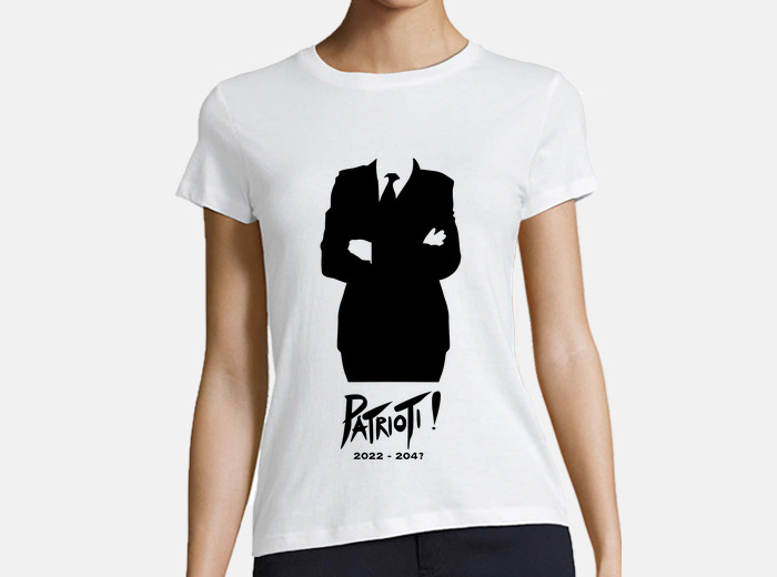 Playera de los patriotas para mujer 2025