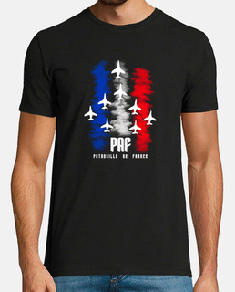 patrol of france paf tricolor silhouett