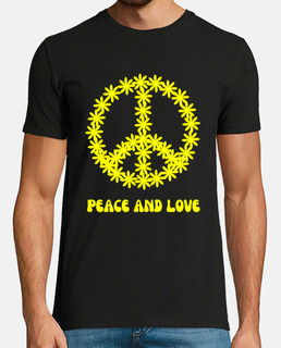 paz y amor flores amarillas