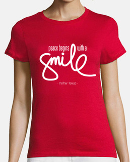 Peace begins with a smile