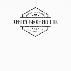 Camisetas Peaky Blinders - Shelby brothers Black
