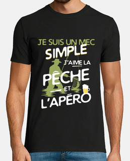 Tee shirt pêche humour Clearance