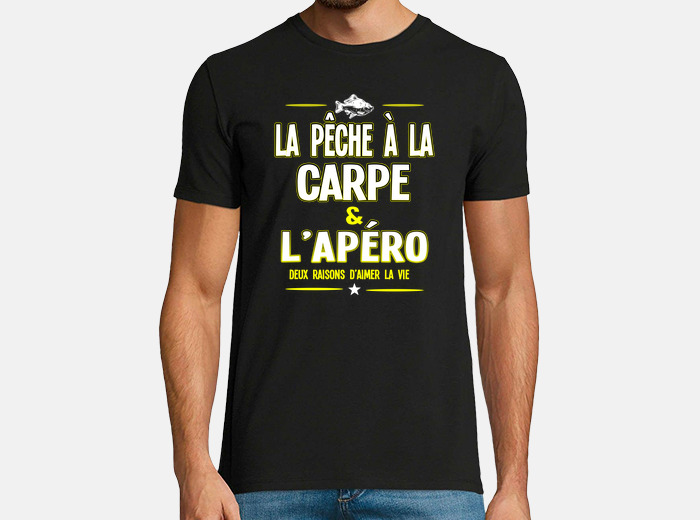 T shirt peche discount carpe