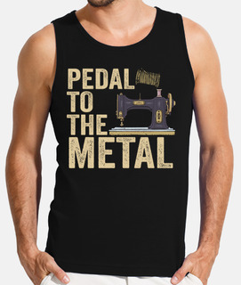 pedal a la máquina de coser de metal