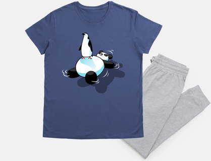 penguin on panda