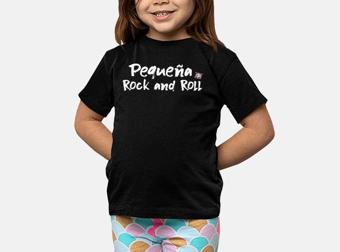 Camiseta rock and roll niño sale