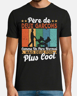 Pere De Deux Garcons Papa Fte Des Peres