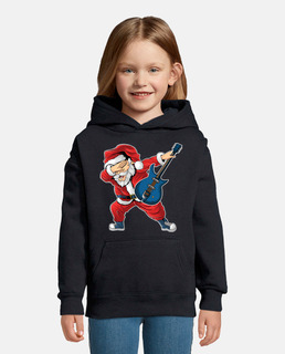 père noël guitariste guitare santa