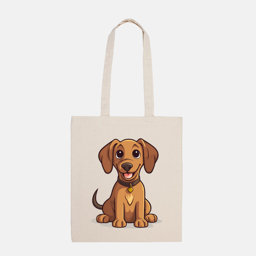 Bolsa perro salchicha kawaii lindo de dibujos laTostadora