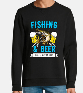 pesca birra pescatore divertente pesca 
