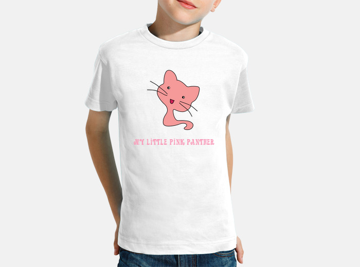 Tee shirt enfant petite panth re rose tostadora