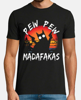Pew Pew Madafakas Funny Cat Crazy Cat