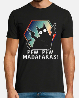 Pew Pew Madafakas Funny Cat Crazy Cat