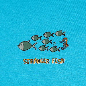 stranger fish T-shirts