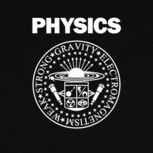 T-shirt fisica rock s