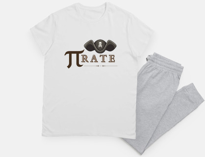 Pi Rate Pi Math Symbol Cute Pirate Hat