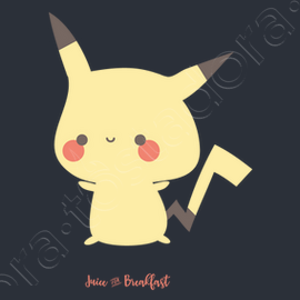 Tee Shirt Enfant Pikachu Kawaii T Shirt Tostadora