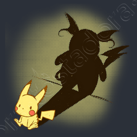 Tee Shirt Enfant Pikachu Ombre Tostadora Tee Shirt Enfant Pikachu Ombre Tostadora