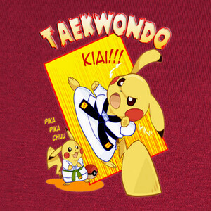 Camisetas Pikachu taekwondo master 2