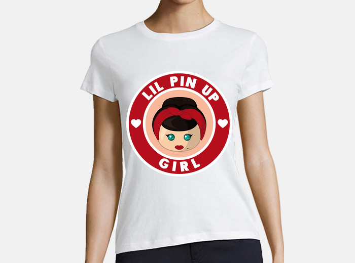 Camiseta pin up girl beisbol mujer laTostadora