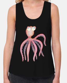 Pink Blue Octopus