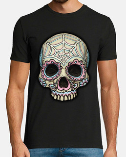 pink sugar skull