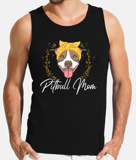 pitbull maman chien américain pitbull t