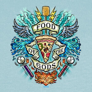 pizza food of the gods T-shirts