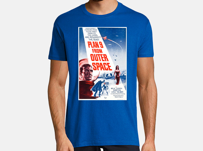 Plan 9 from Outer Space CAMISETA MUJER Plan 9 del espacio exterior