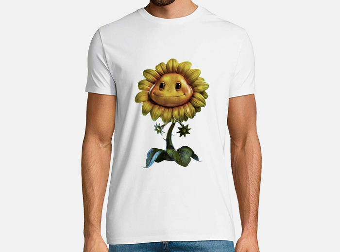Camiseta plantas vs zombies girasol | laTostadora