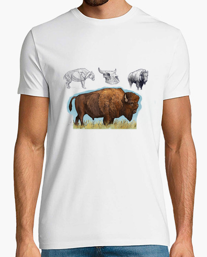 Playera bison
