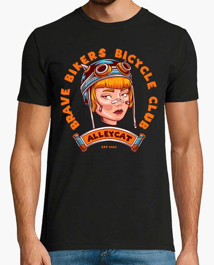 Playera Brave Bikers Alleycat